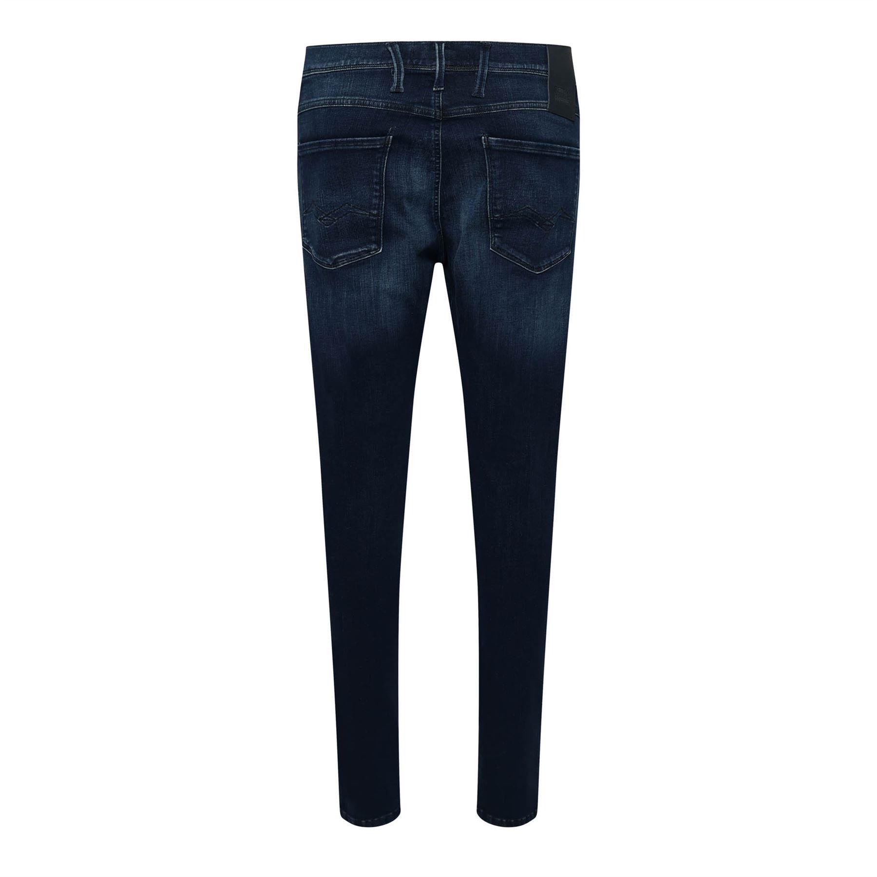 Blue - Replay - Bronny Slim-Fit Jeans - 2
