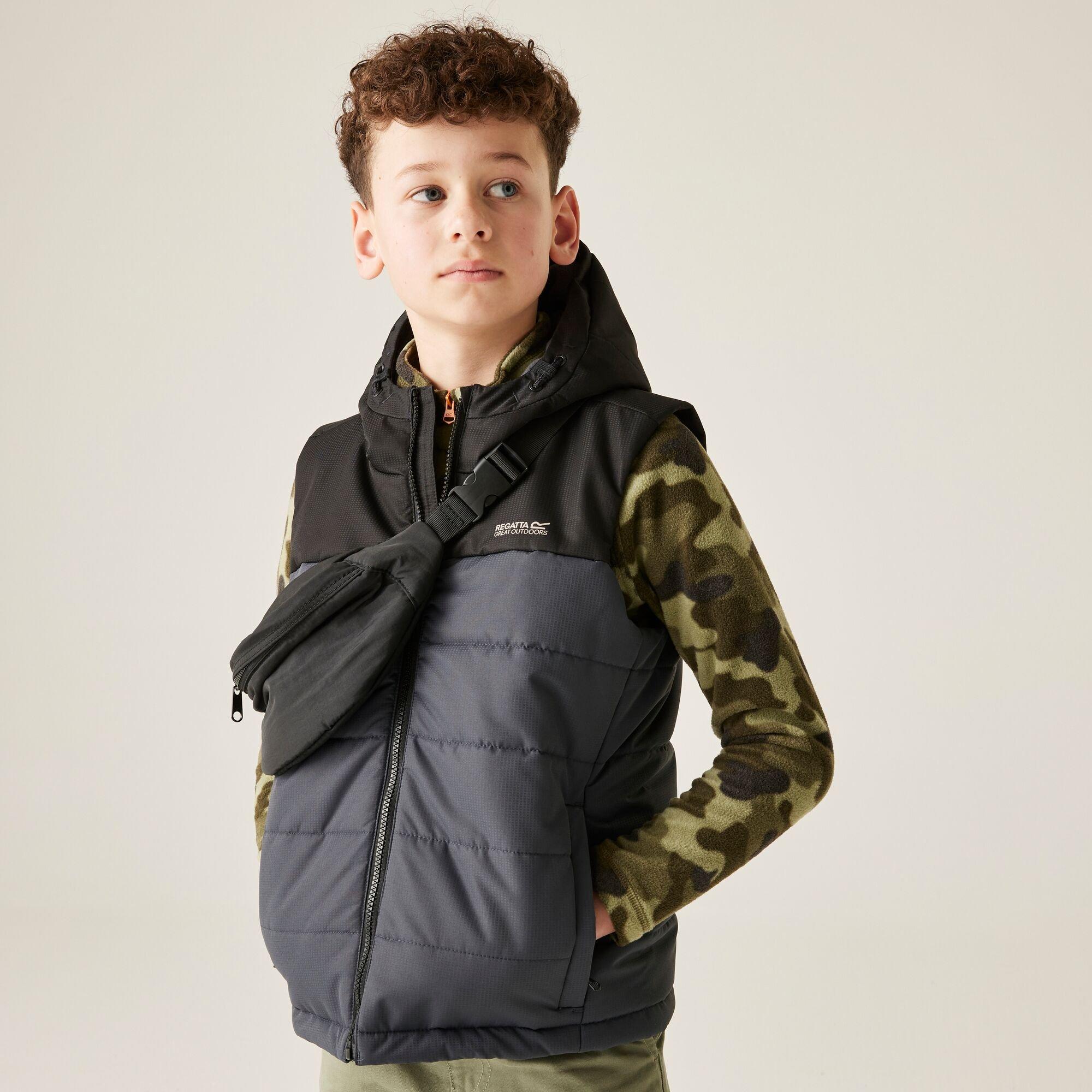 Regatta  Kids Lofthouse Bodywarmer - Black - 5-6yrs