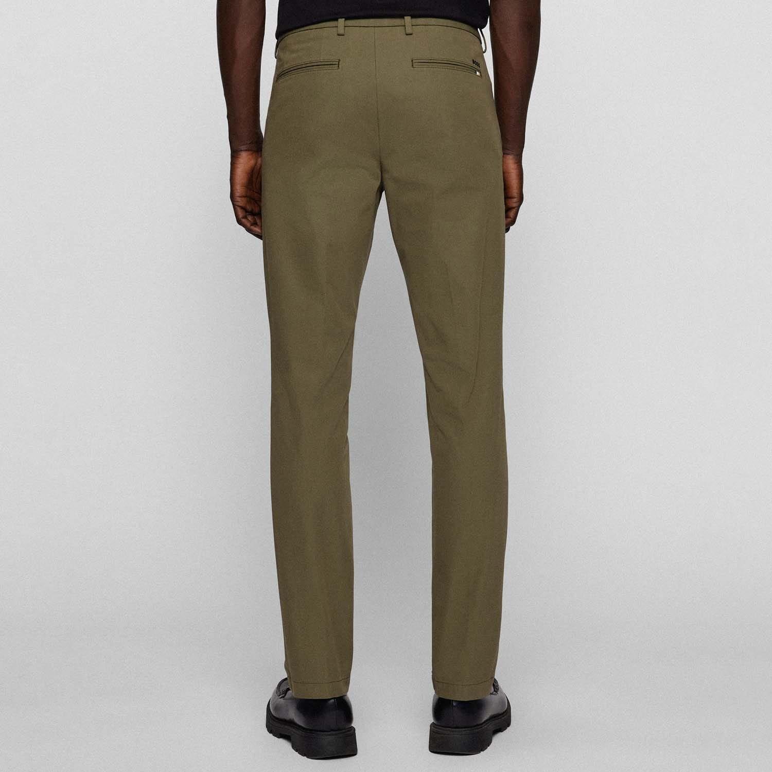 Green - Boss - Kaito1 Trousers - 2