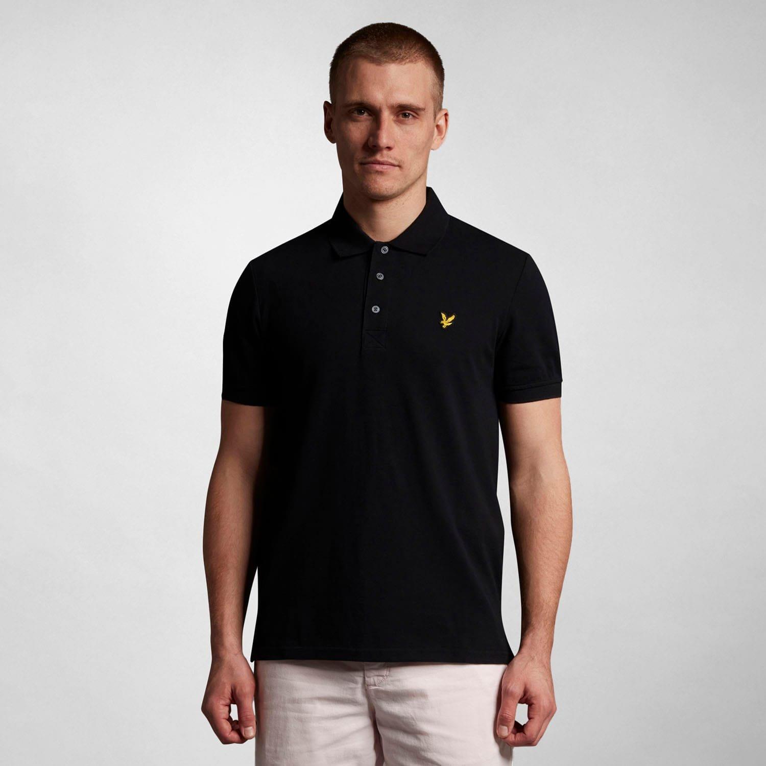 Black - Lyle and Scott - Polo Shirt - 1
