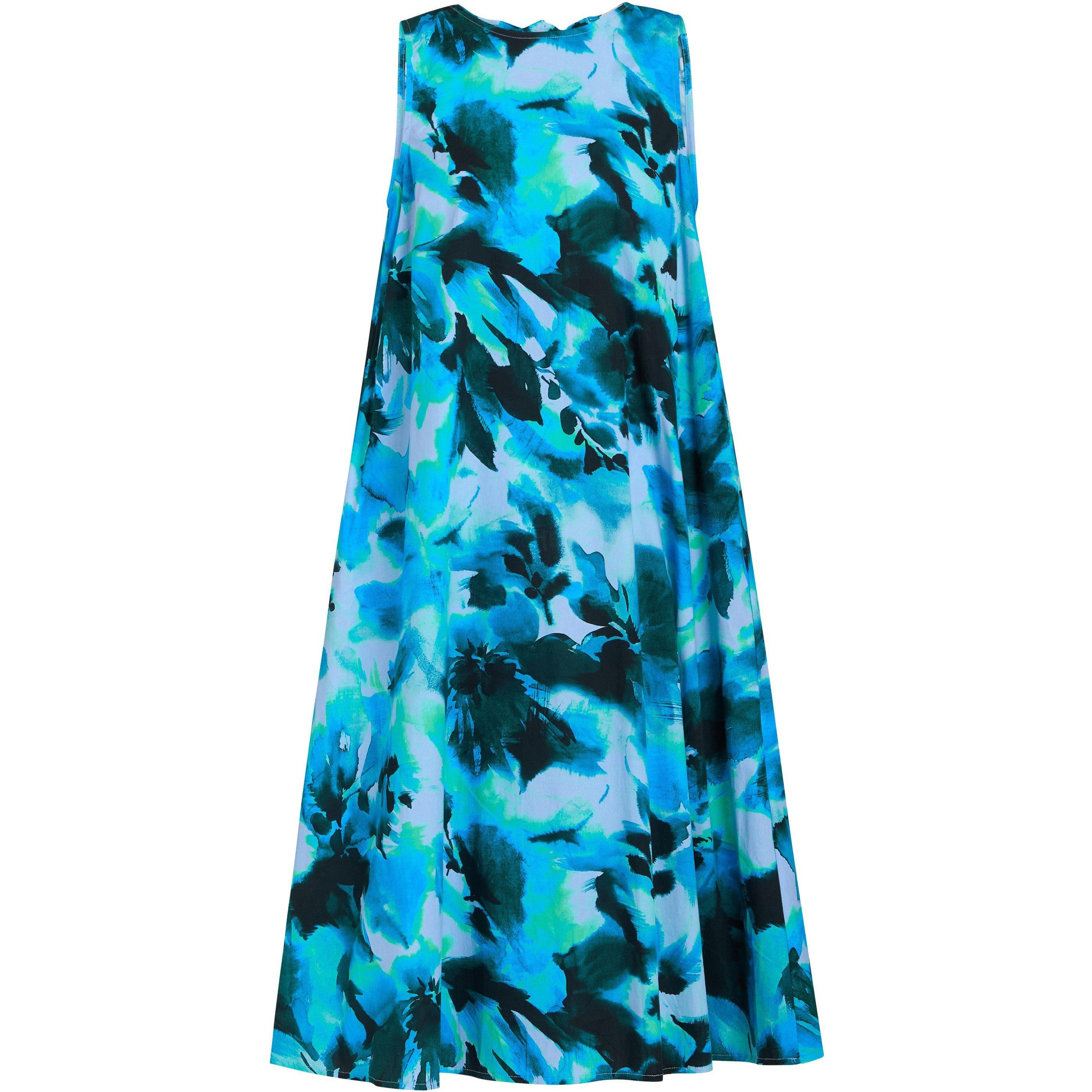Blue Green - Gina Bacconi - RORY Tent Dress - 4