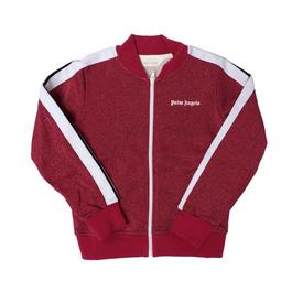 Palm Angels Logo Lurex Bomber Track Jacket