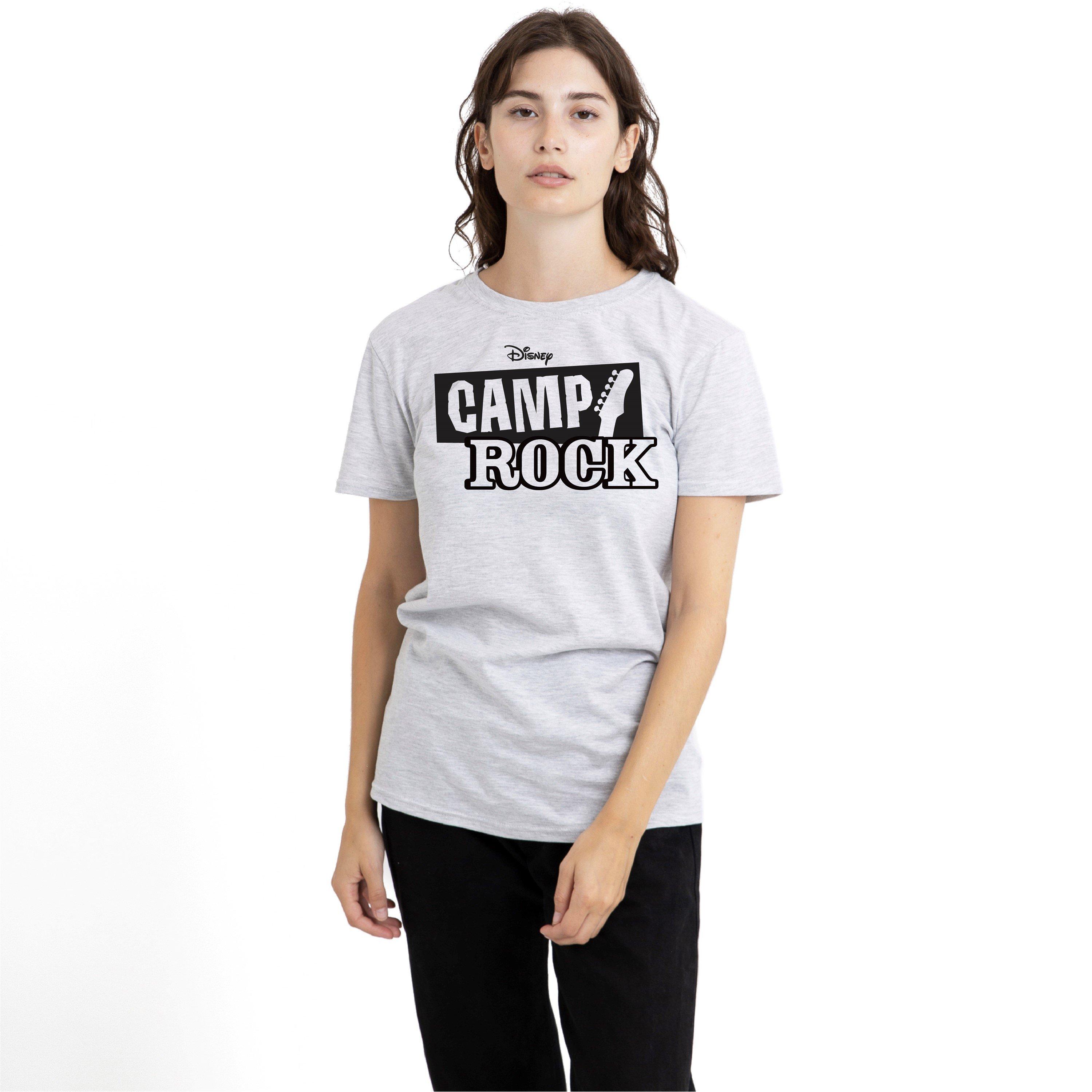 Grey Heather - Disney - CAMP ROCK MONO LOGO - 1