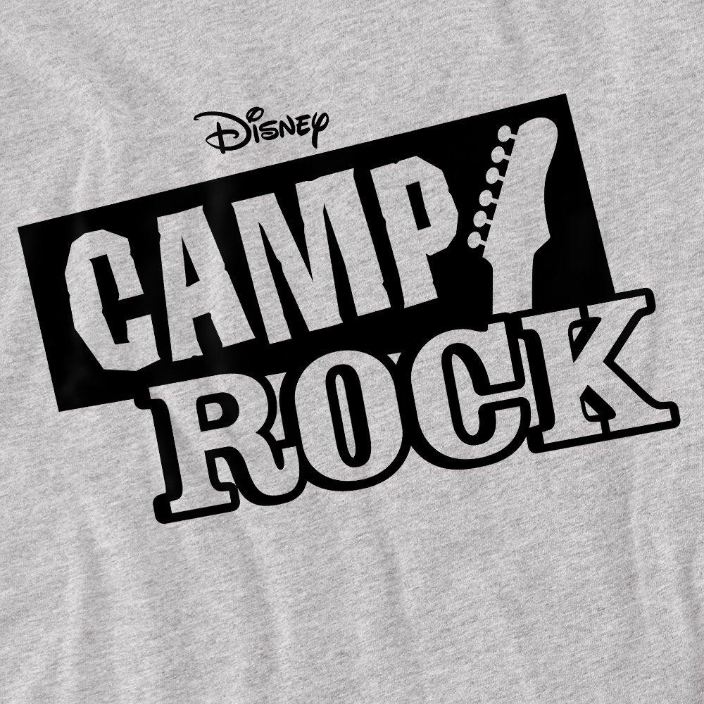 Grey Heather - Disney - CAMP ROCK MONO LOGO - 5