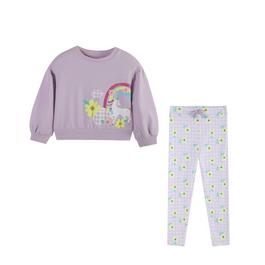 Be You Studio Younger Girl Unicorn Sweatshirt Set