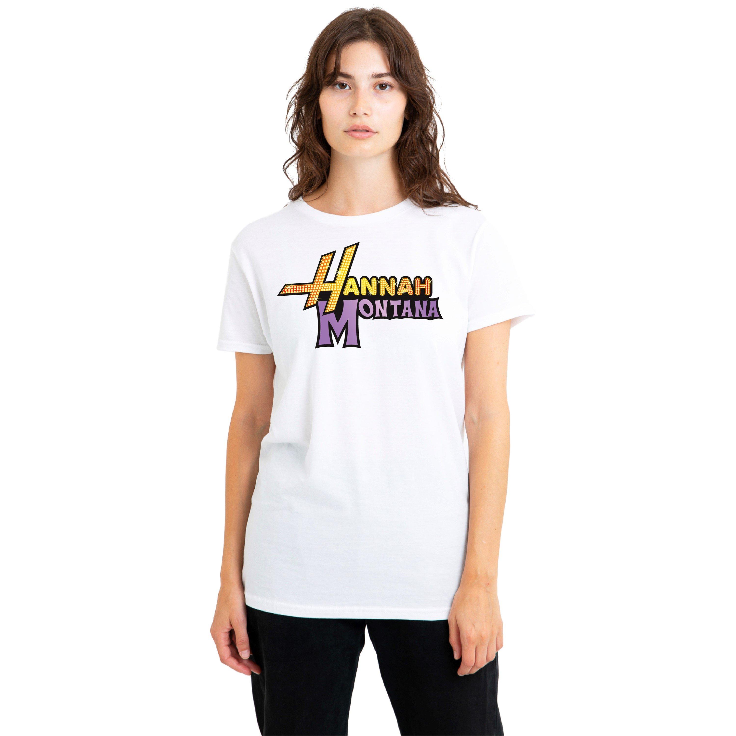 White - Disney - CAMP ROCK HANNAH MONTANA LOGO - 1