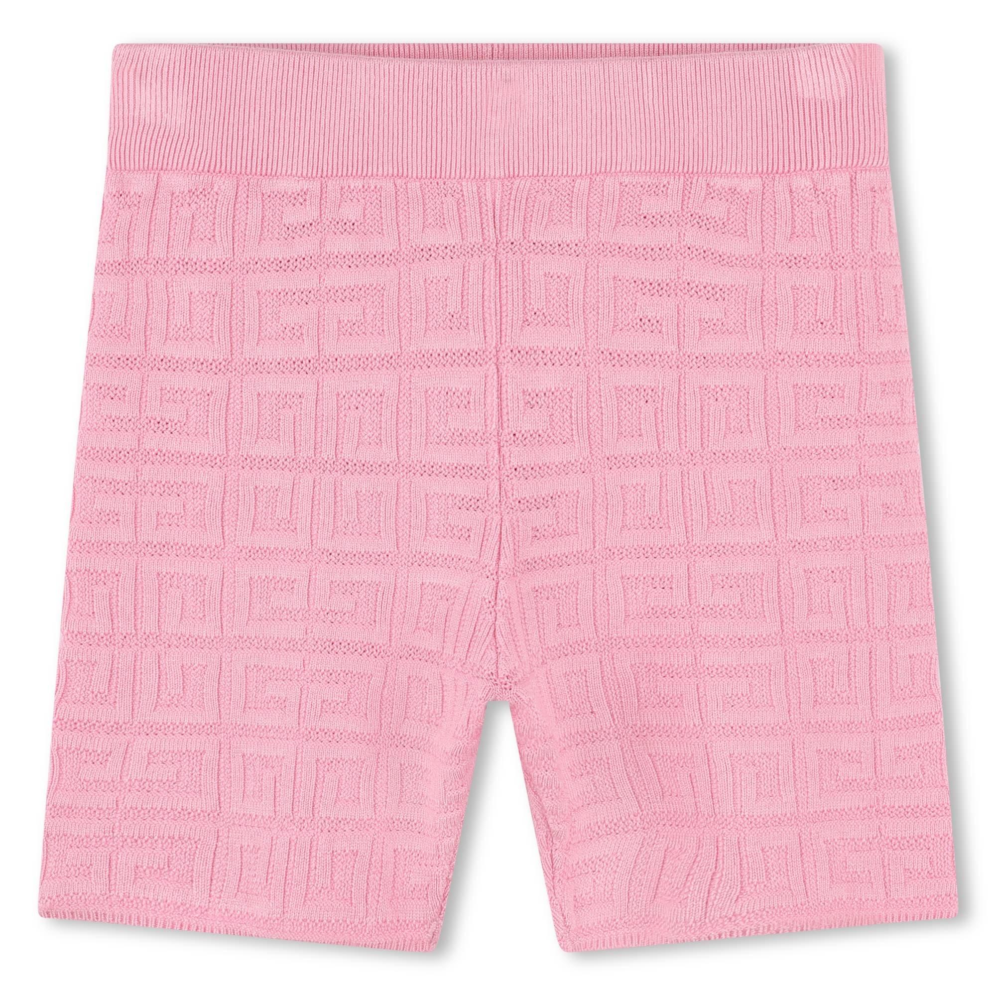 GIVENCHY 4g Jacquard Shorts Juniors - Pink 465 - Size 14Y