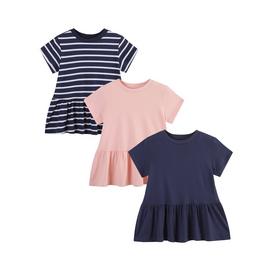 Studio Studio Younger Girl 3 Pack Peplum T-shirts