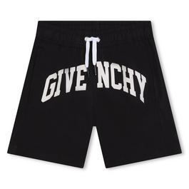 GIVENCHY Logo Print Shorts Junior Boys