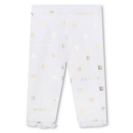 GIVENCHY Logo Foil Leggings Infants