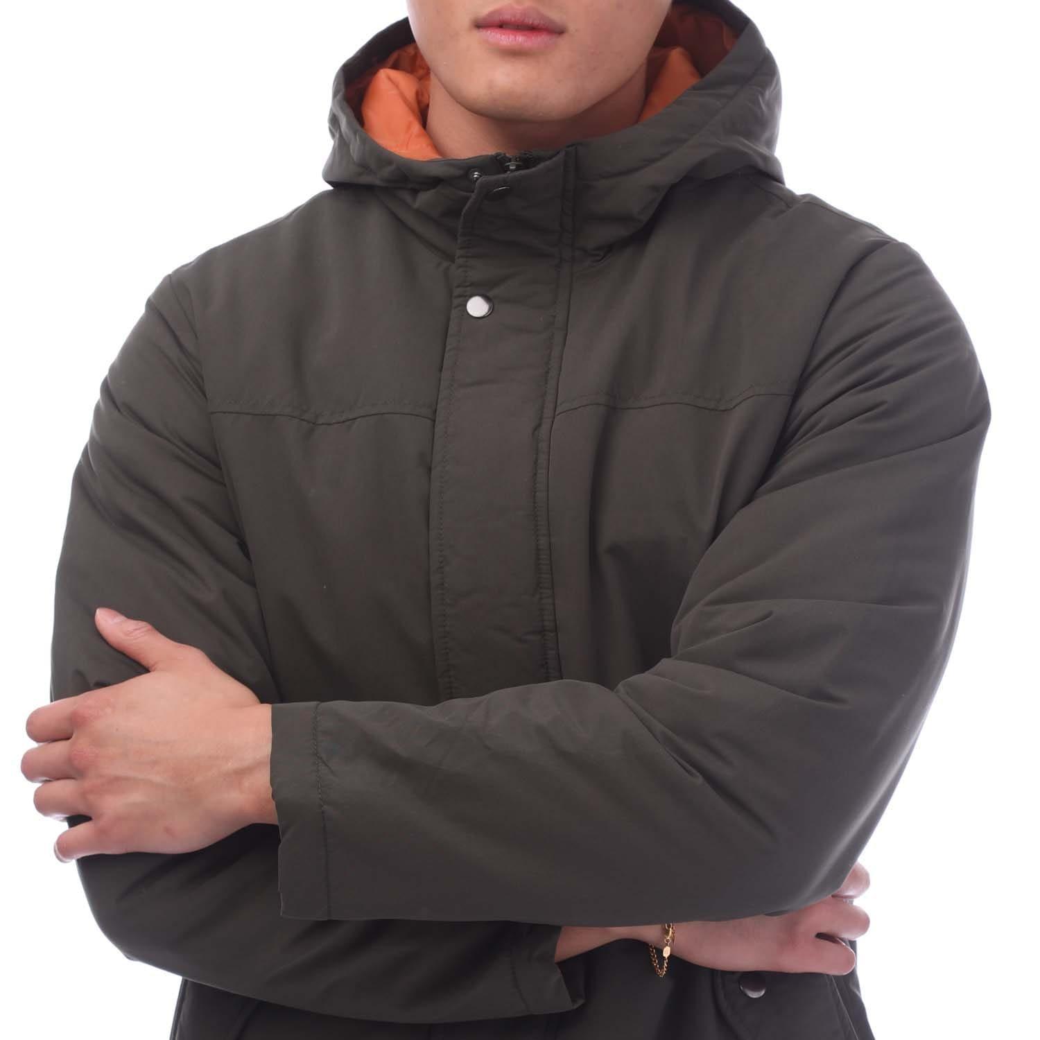 Khaki - Jack and Jones - Fen Parka Jacket - 3