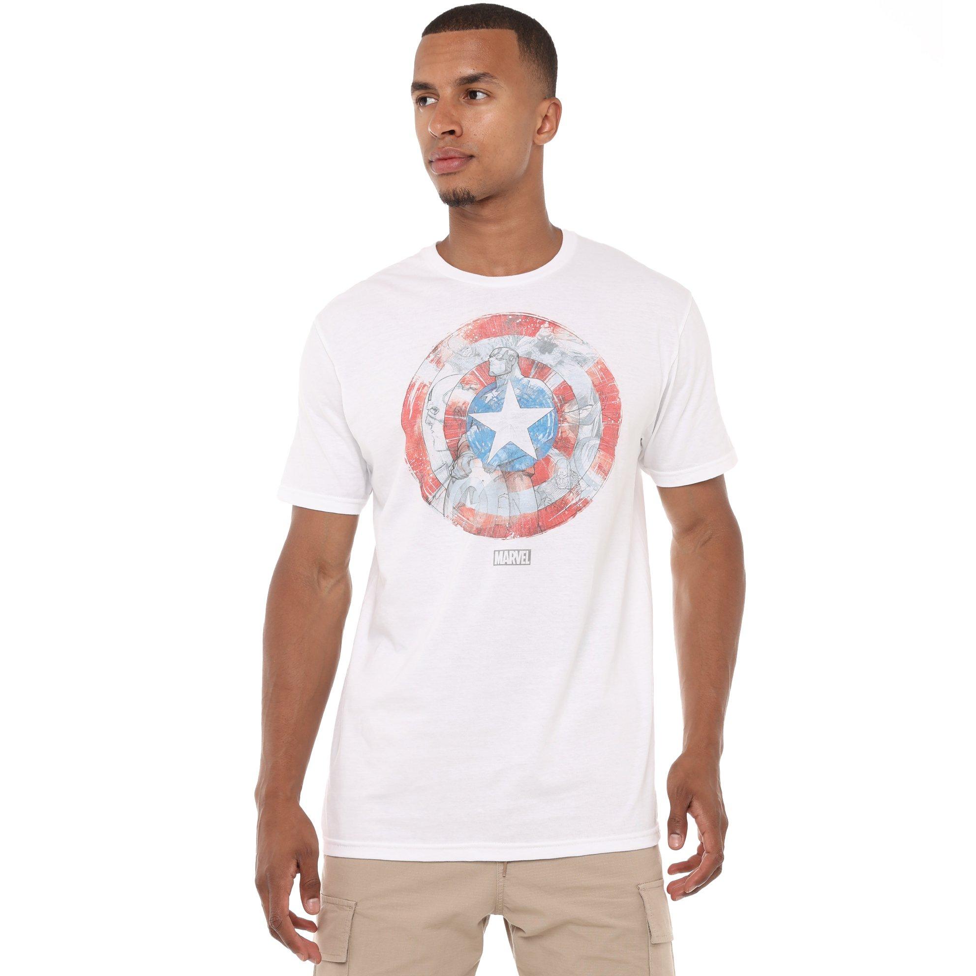 White - Marvel - CAPTAIN AMERICA SHIELD SKETCH - 1