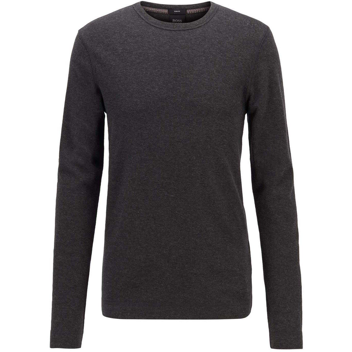 Black - Boss - Tempest Long Sleeve T-Shirt - 1
