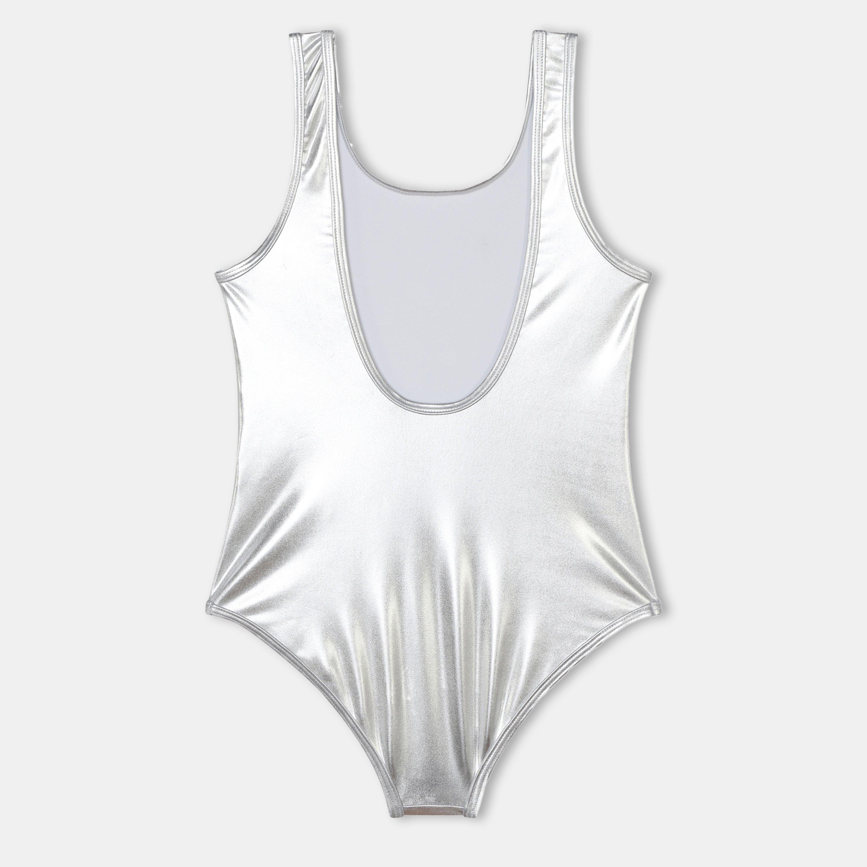 Grigio chiaro 016 - Hugo - Kids' Logo Scoop Neck Swimsuit - 2
