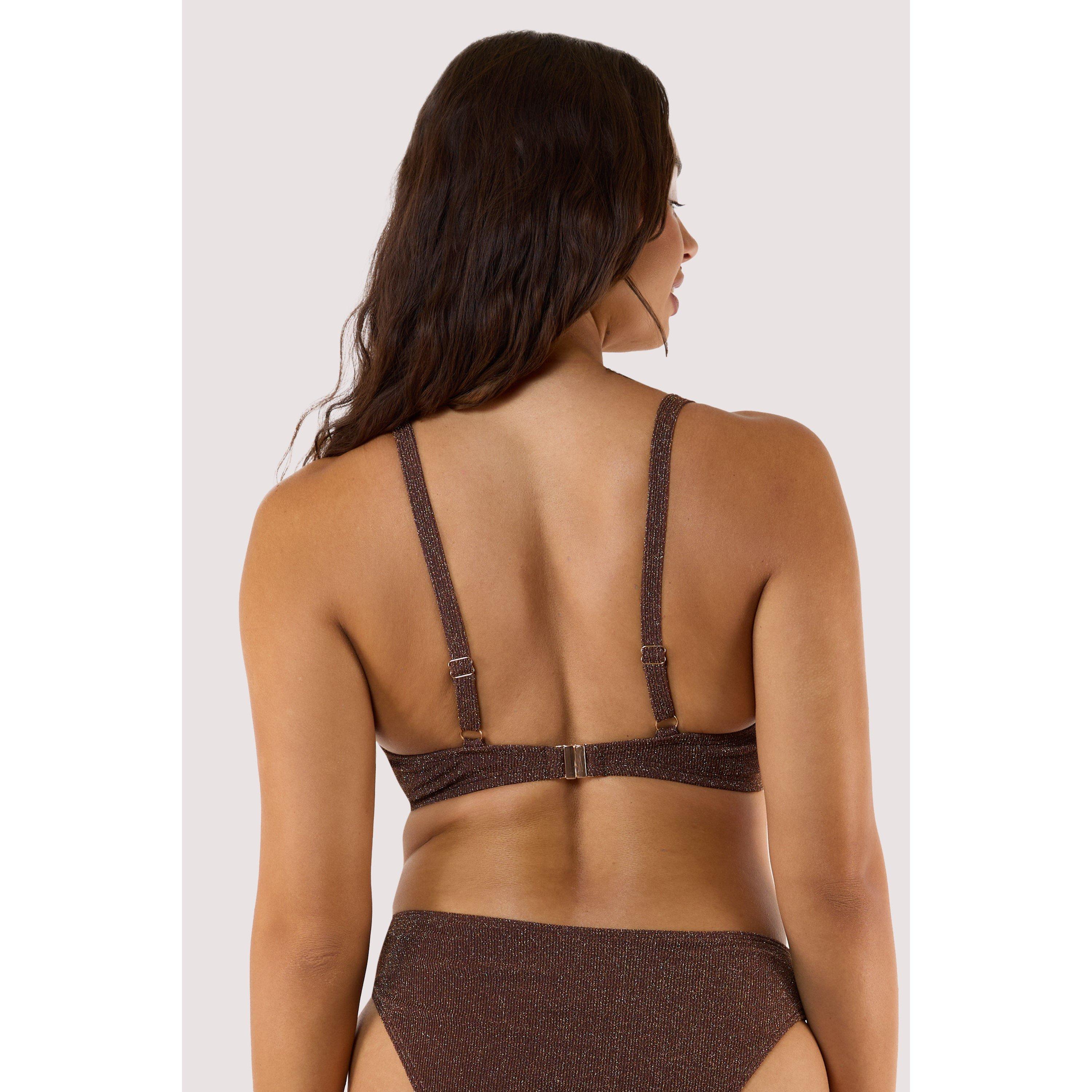 Bronze - Wolf and Whistle - Amber Bronze Underwired Bikini - 3