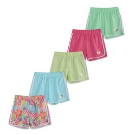 Be You Studio Older Girl Pack Of 5 Tropic Shorts