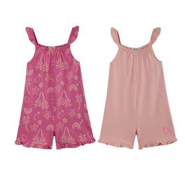 Be You Studio Younger Girl 2 Pack Tropic Playsuits