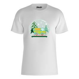 Warner Brothers WB Doo Mystery Machine Snow Globe T Shirt