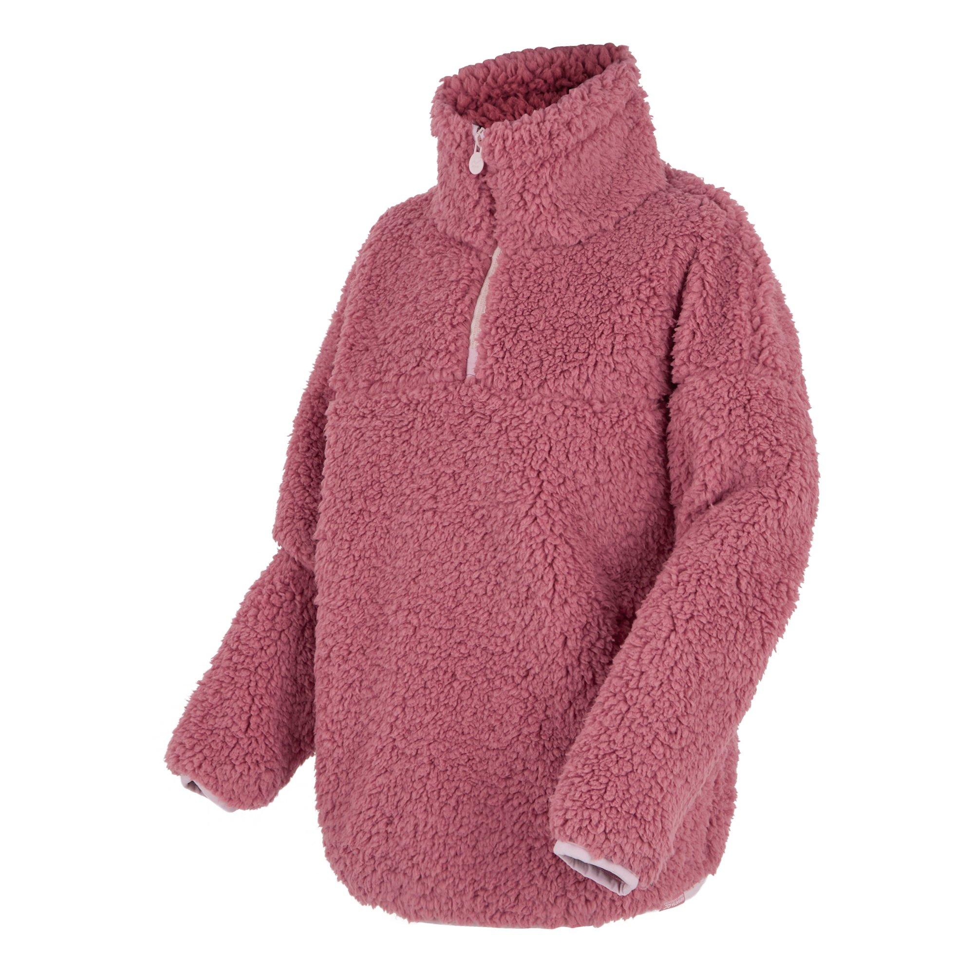 Dusty Rose - Regatta - Unisex Kids' Kaliza Half Zip Fleece - 7