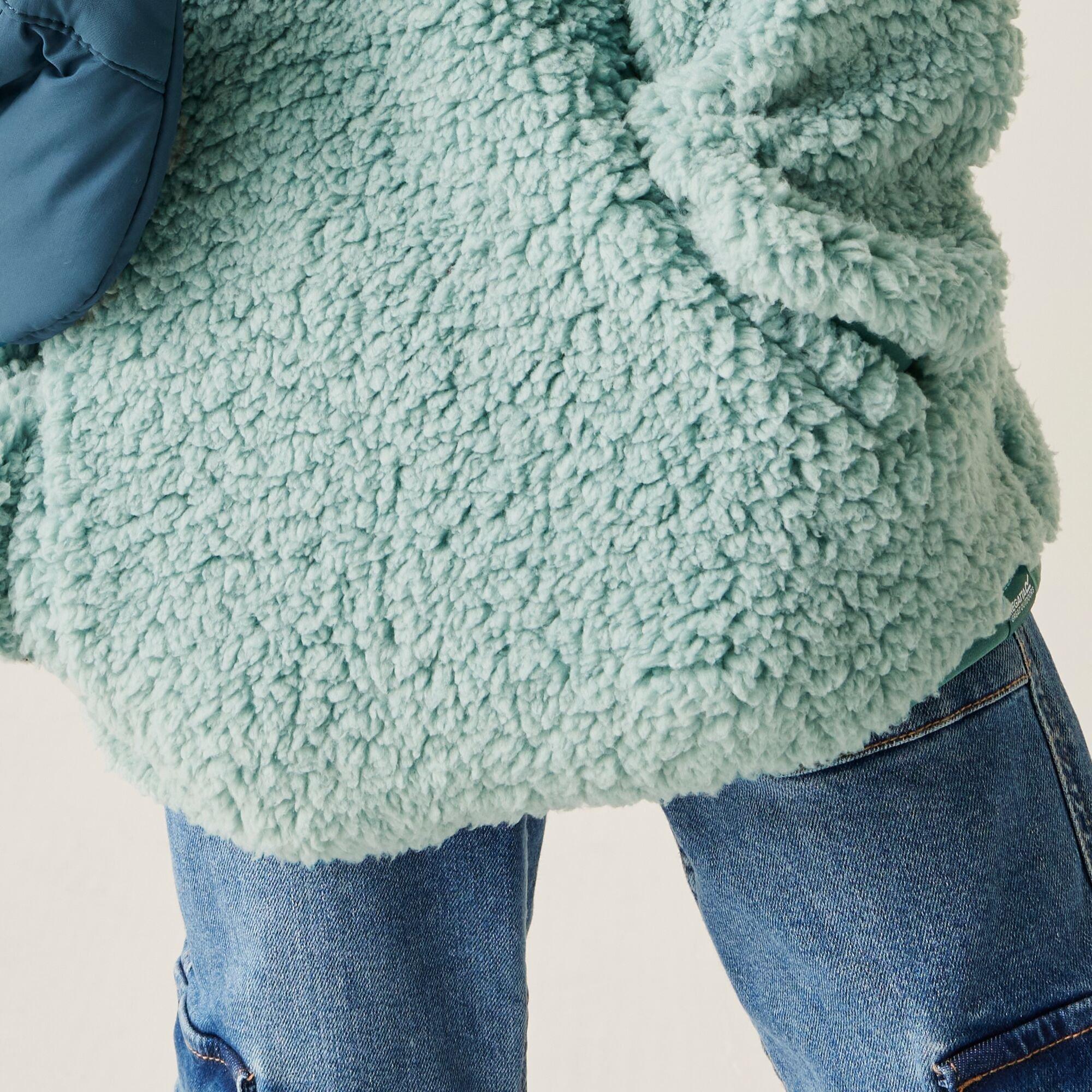 Green - Regatta - Unisex Kids' Kaliza Half Zip Fleece - 4