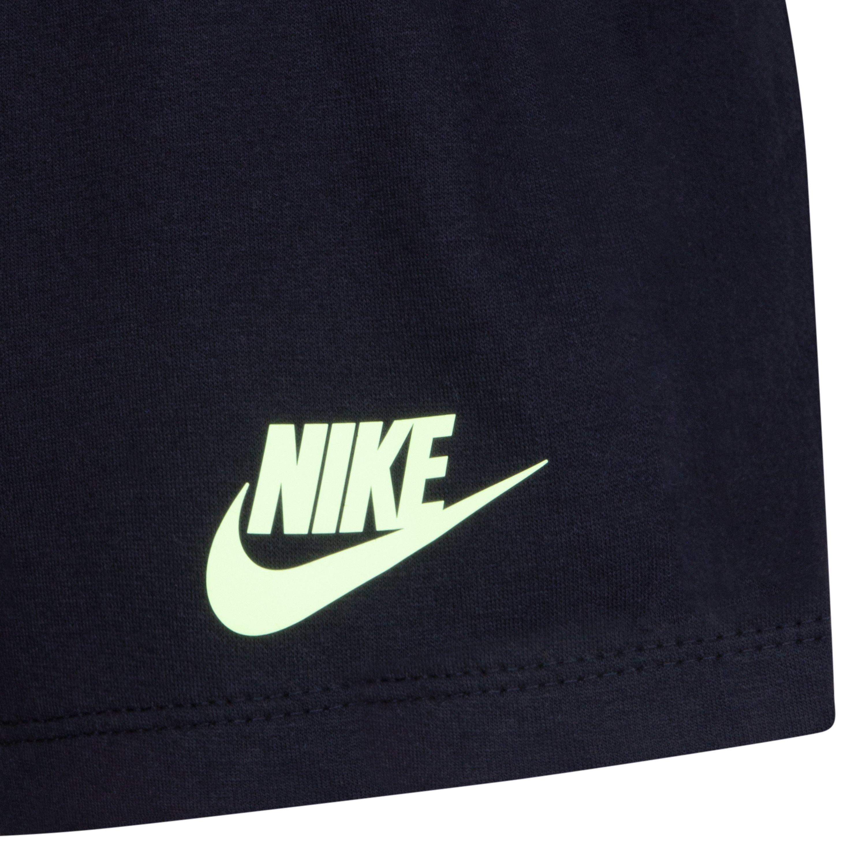 Zwart - Nike - Boxy T-Shirt & Shorts Set Babies - 5