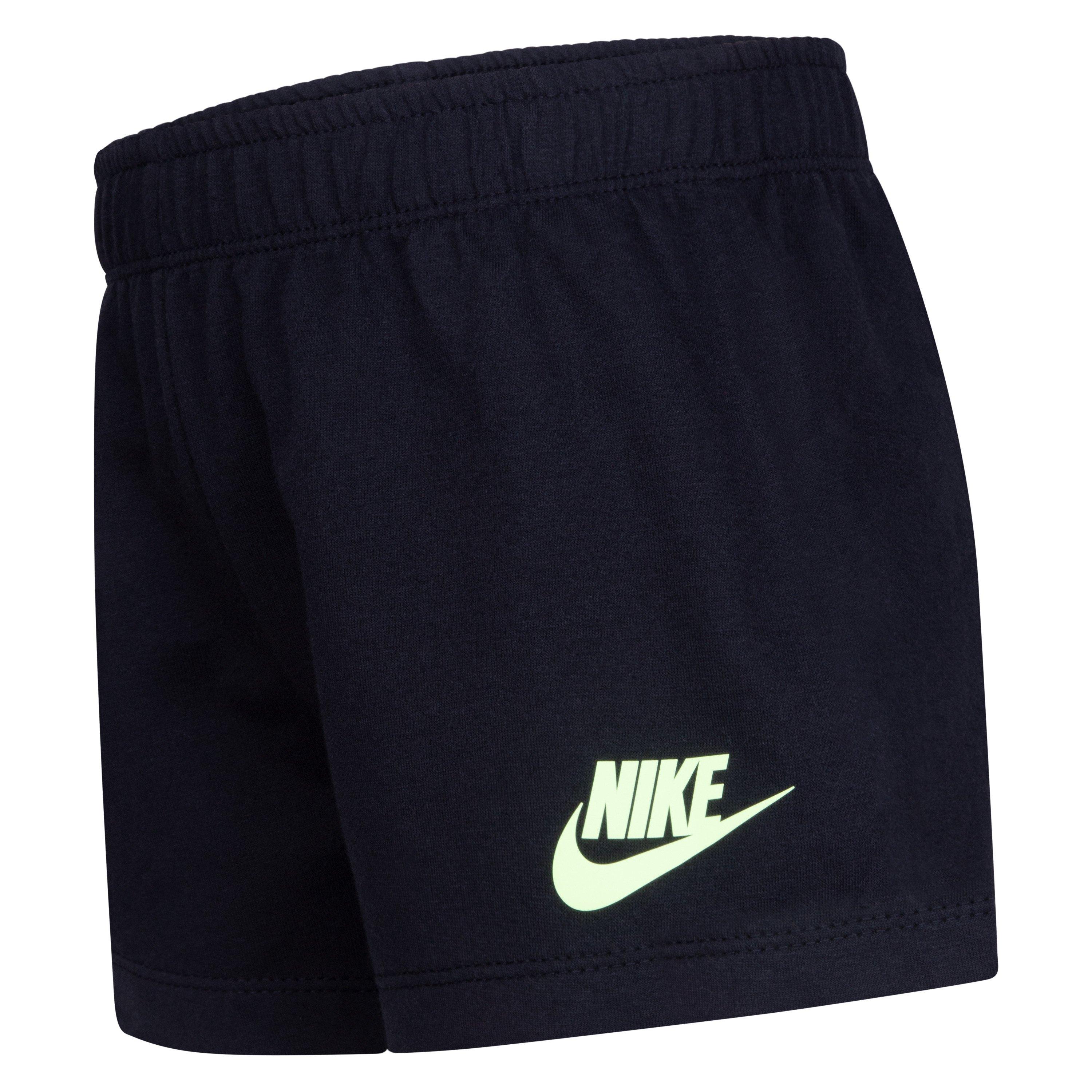 Zwart - Nike - Boxy T-Shirt & Shorts Set Babies - 6