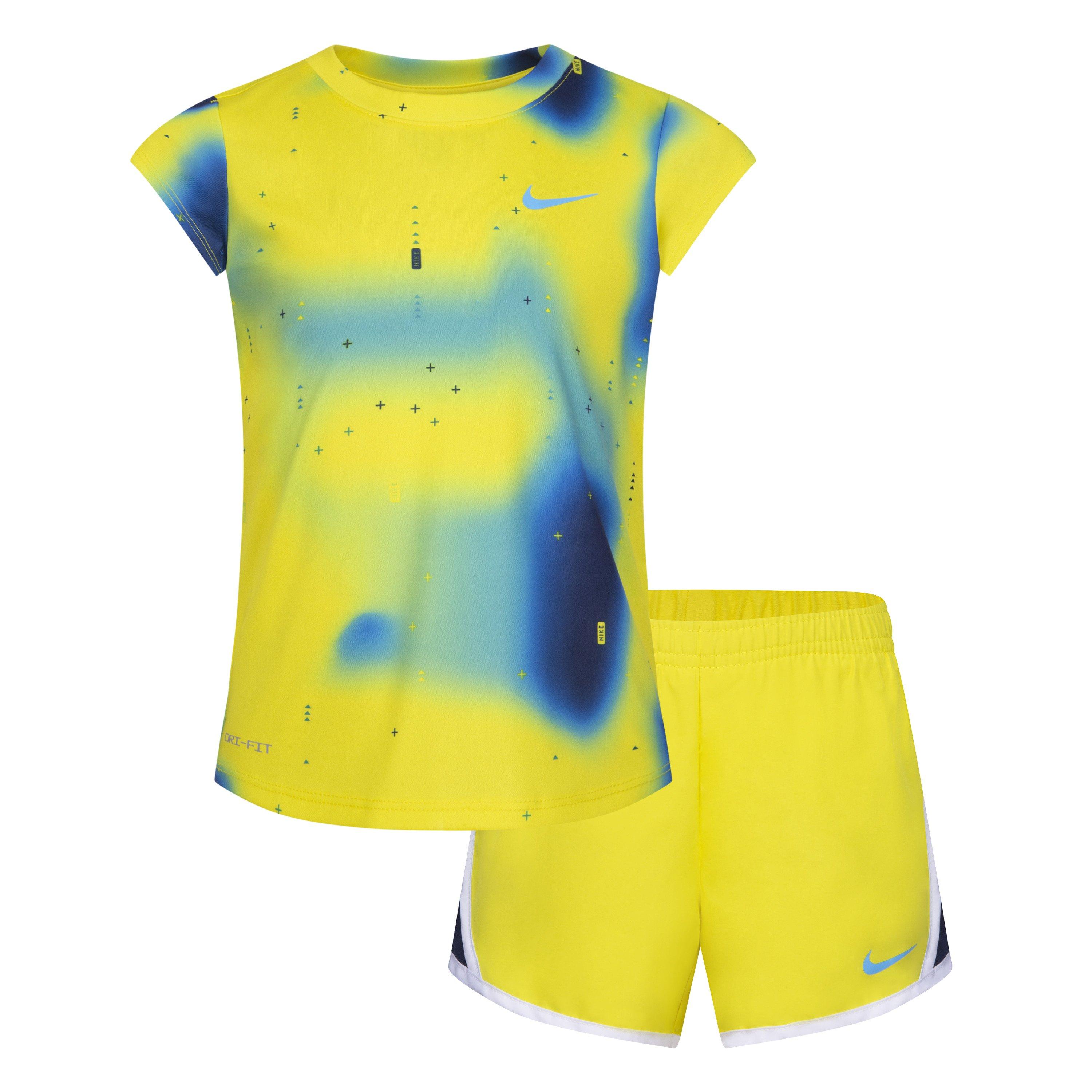 Nike  Tee & Shorts Set Infants - Opti Yellow - 2-3 Yrs