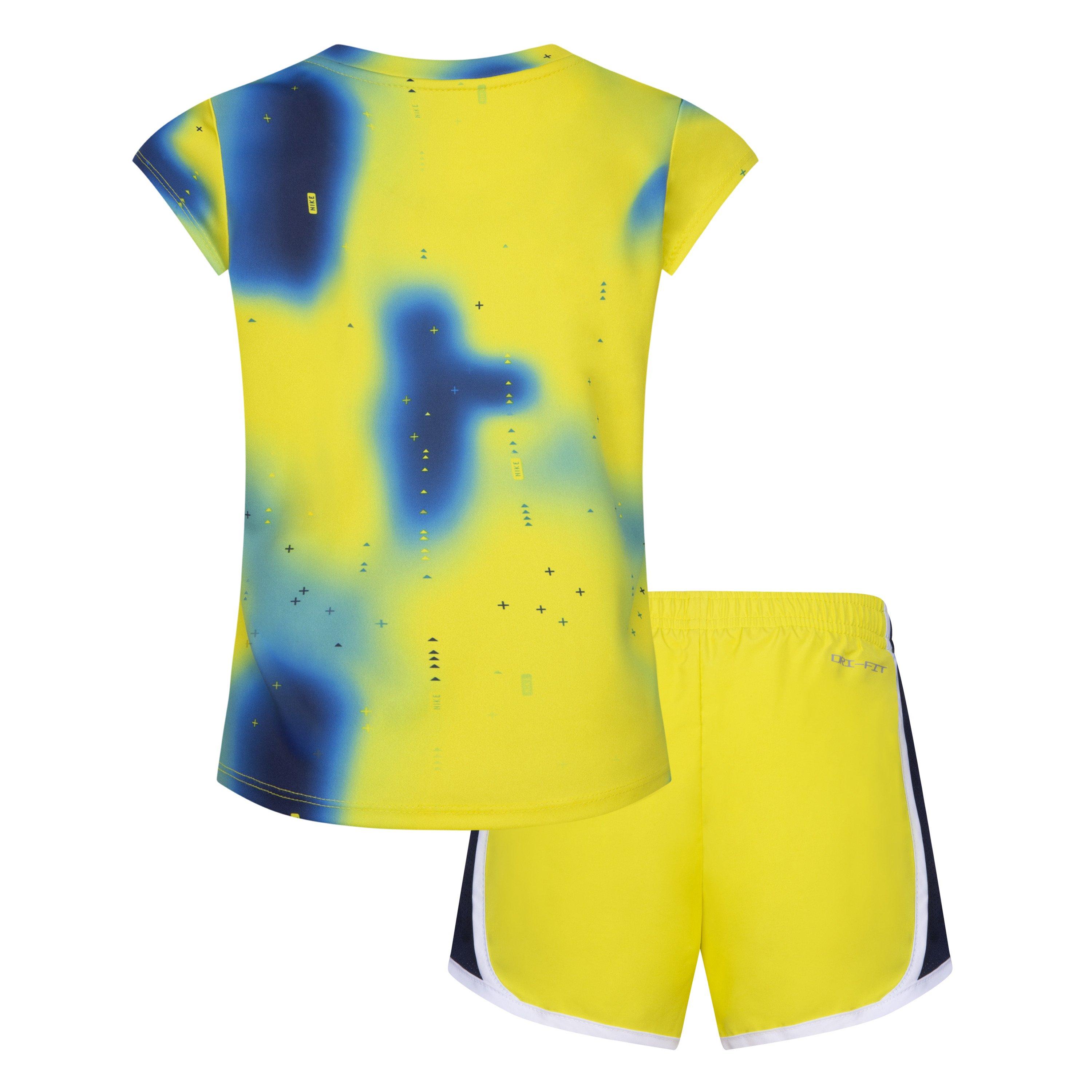 Opti Yellow - Nike - Tee & Shorts Set Infants - 2