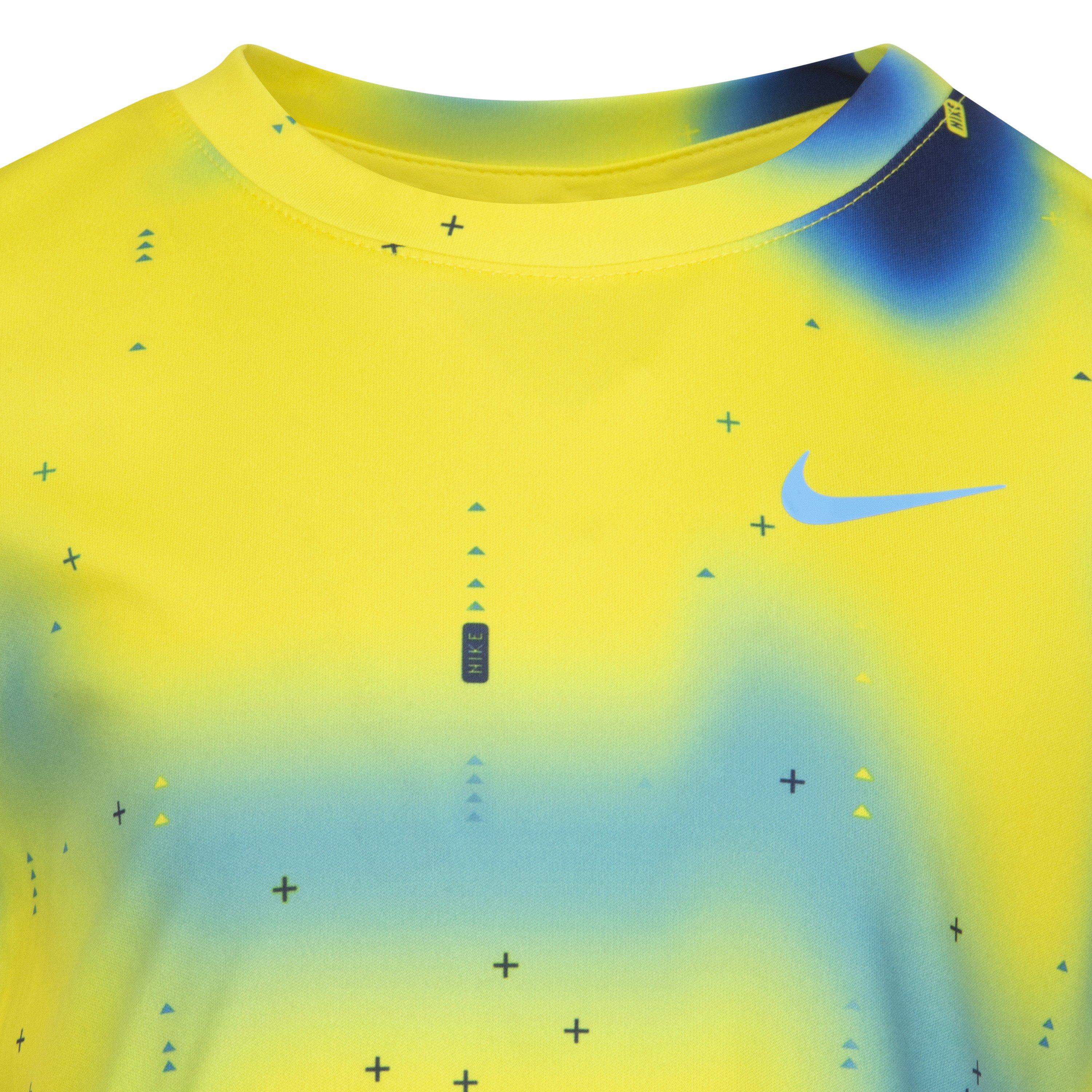 Opti Yellow - Nike - Tee & Shorts Set Infants - 4