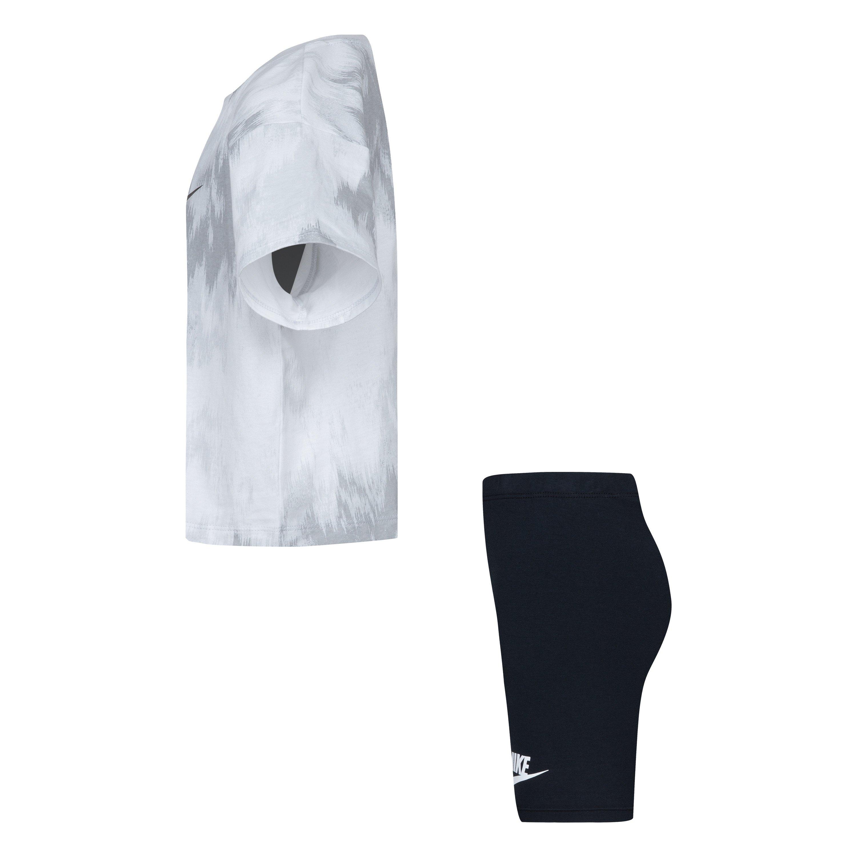 Crna - Nike - Boxy T-Shirt & Shorts Set Infants - 7