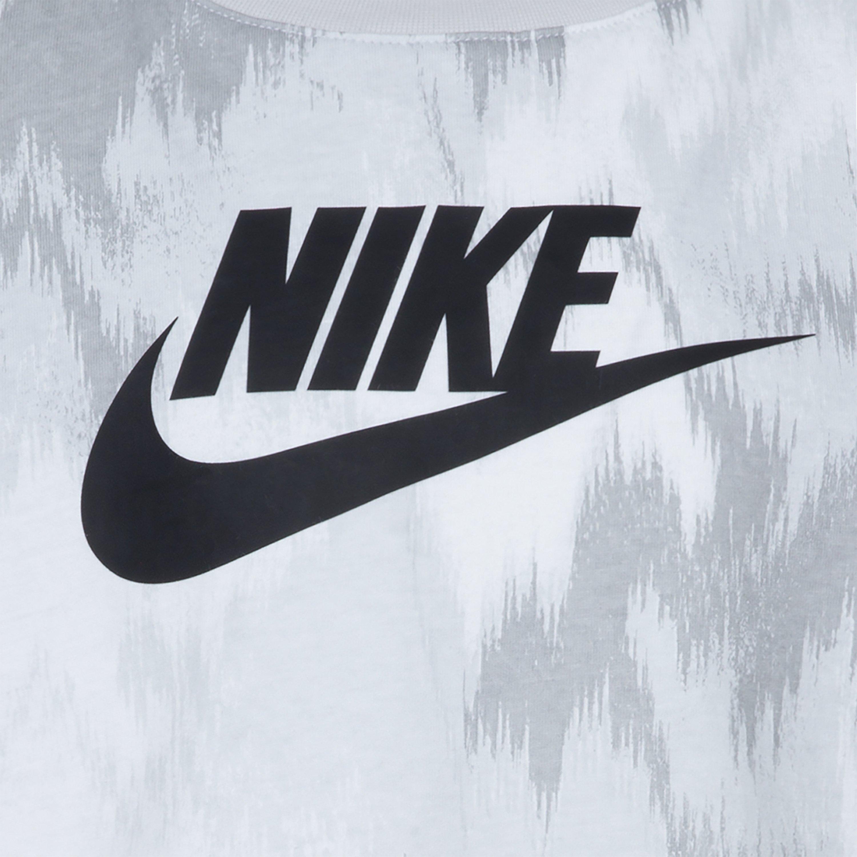 Crna - Nike - Boxy T-Shirt & Shorts Set Infants - 4