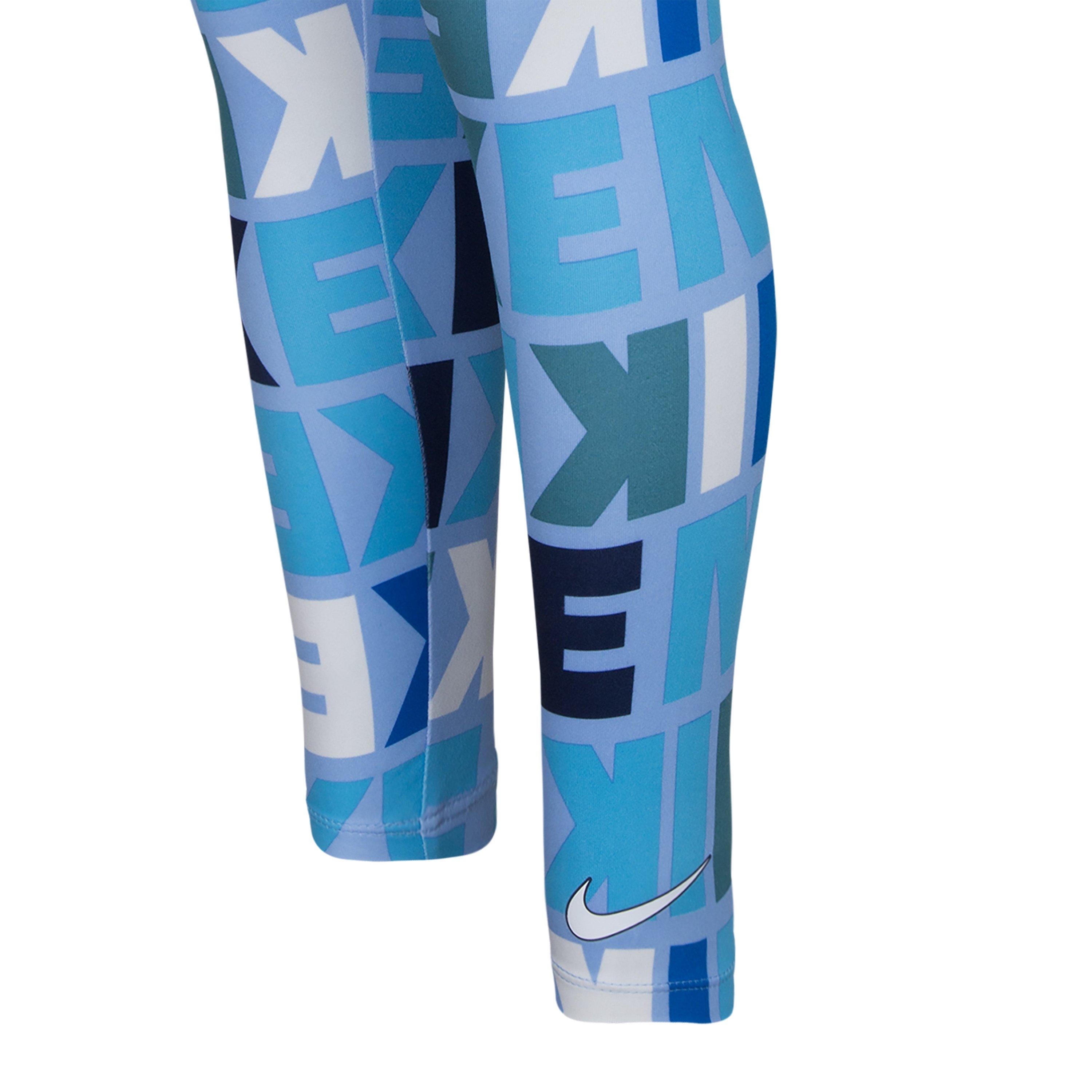 Kobalt Gelukzaligheid - Nike - Logo Print Legging Infants - 5