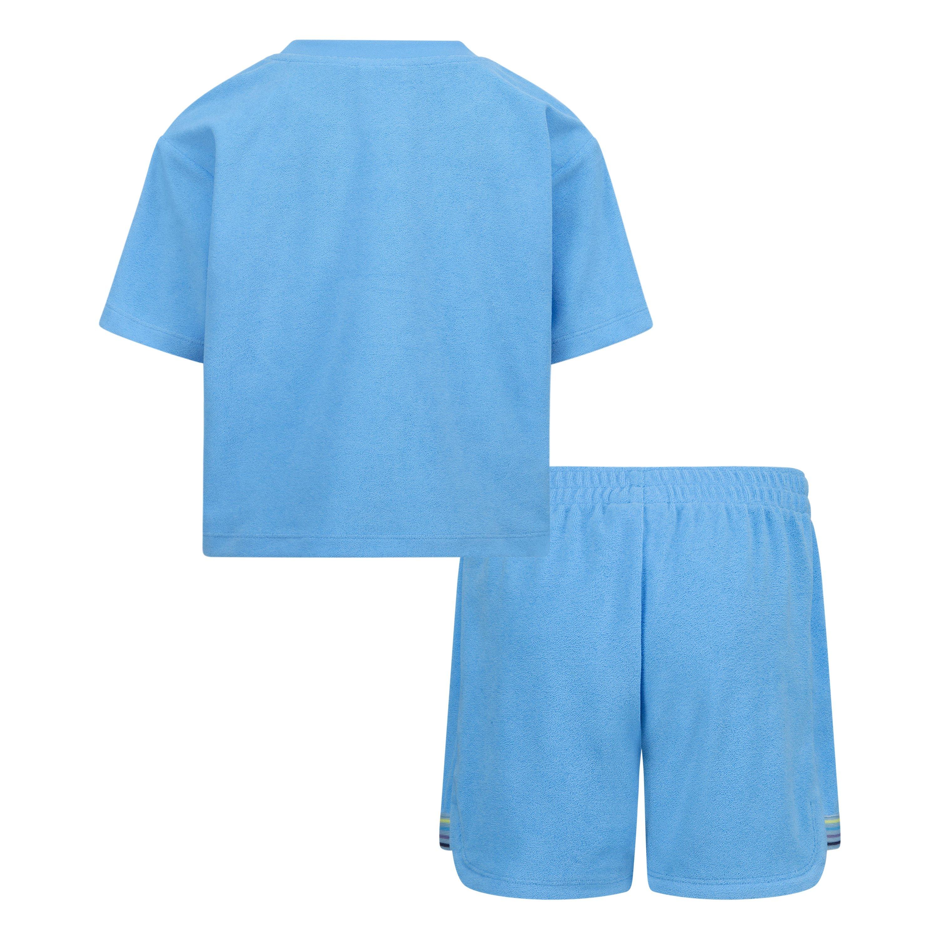 Baltisches Blau - Nike - Lets Roll Top and Shorts Set Infants - 2