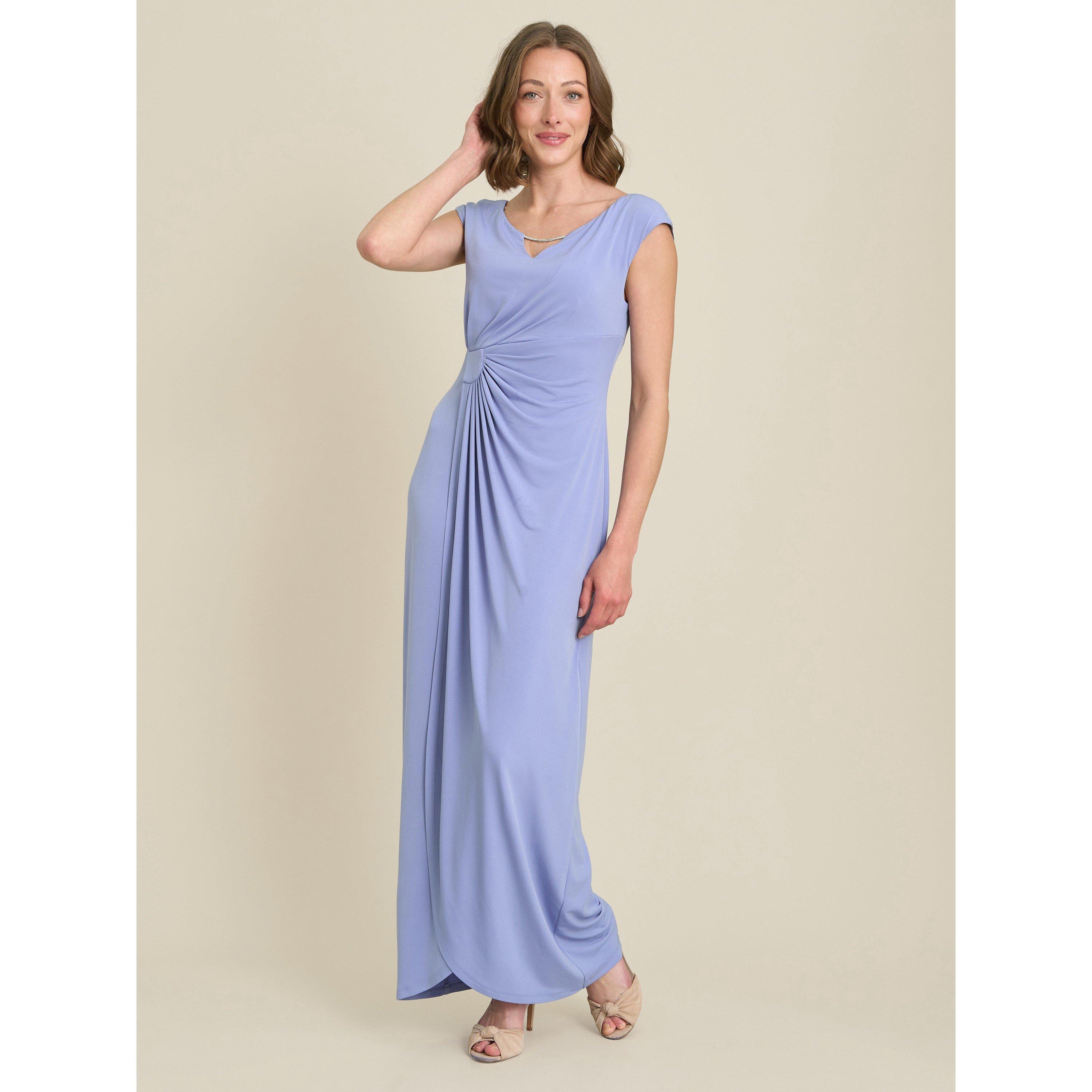 Perri - Gina Bacconi - Bailee Jersey Diamante Trim Maxi Dress - 1