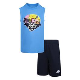 Nike Fairground Muscle Top and Shorts Set Infants