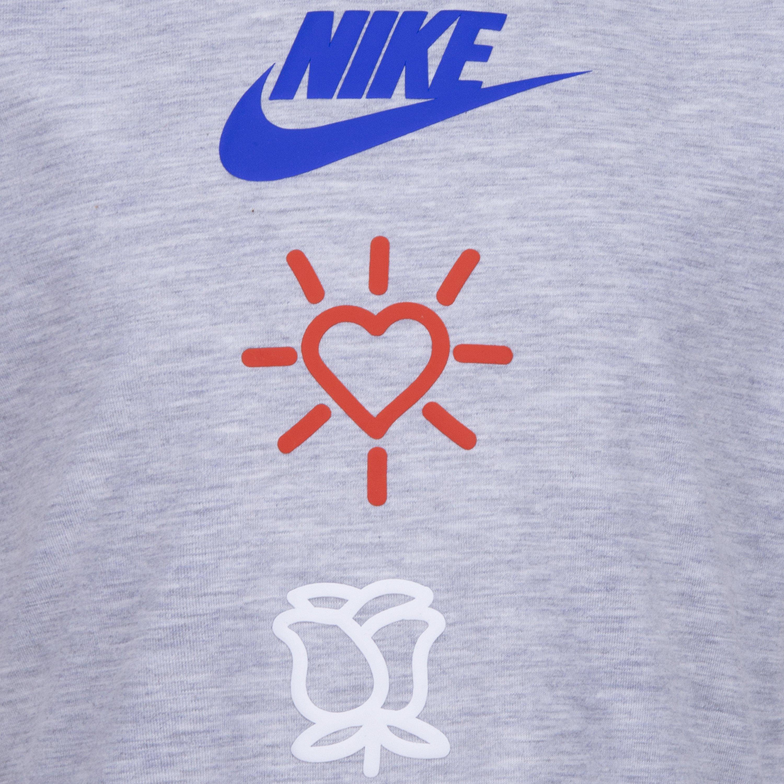 Smoke Grey - Nike - Love Stack T-shirt Infants - 3