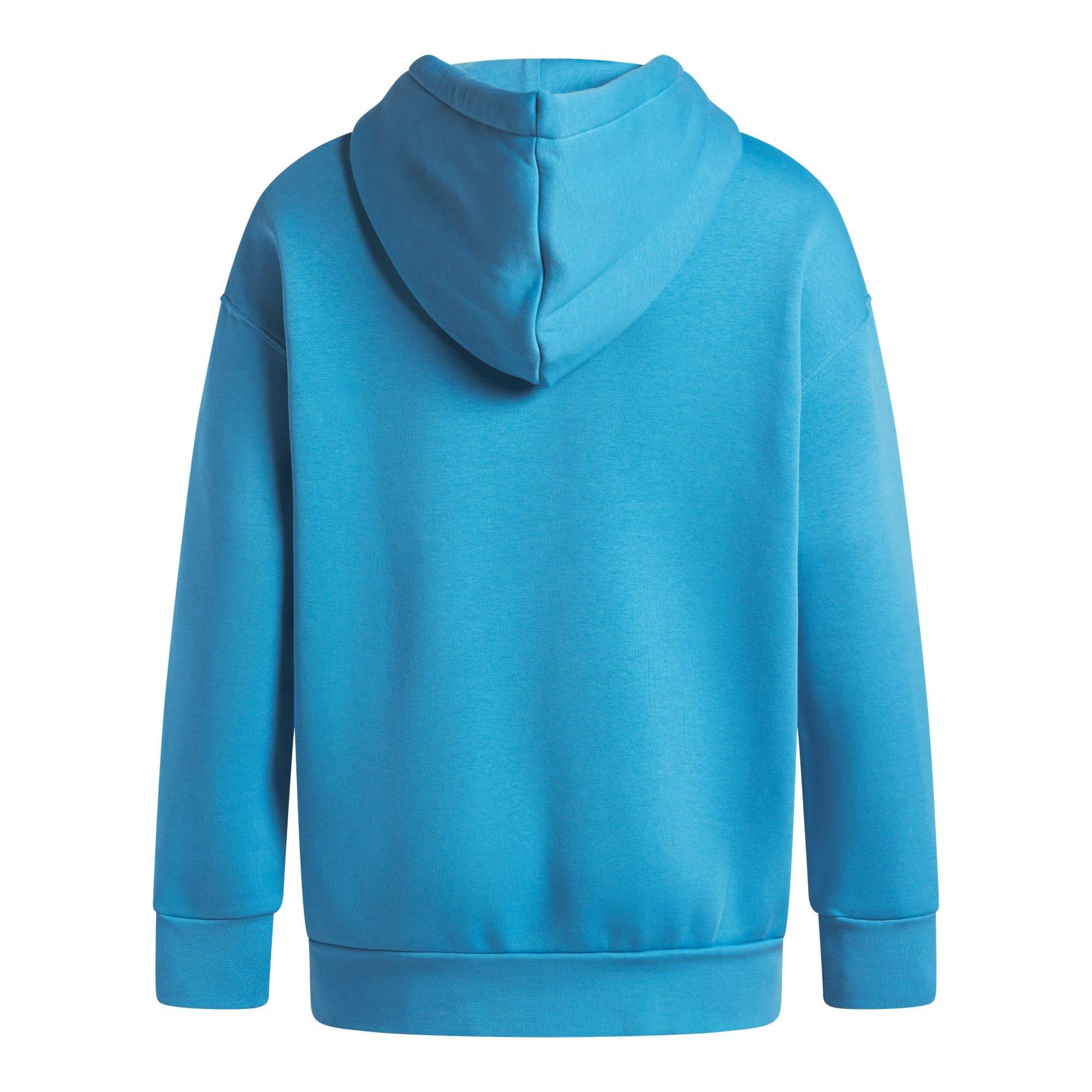 Blue - Under Armour - Icon Fleece Os Hoody - 2