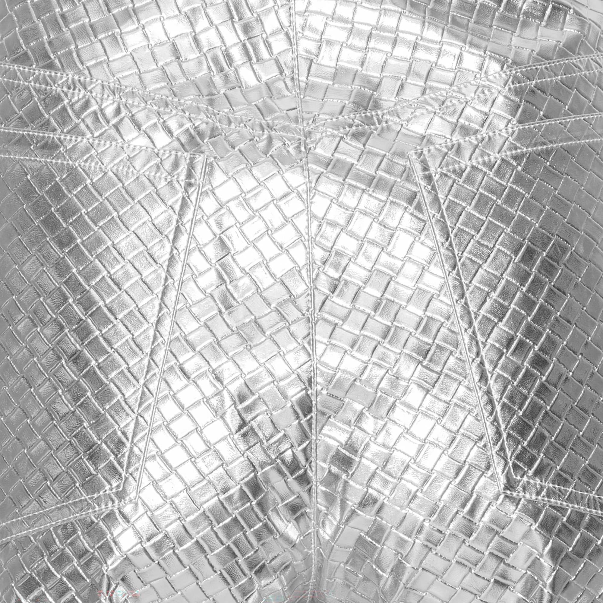 Silver - ROTATE Birger Christensen - Braided Straight Pants - 3