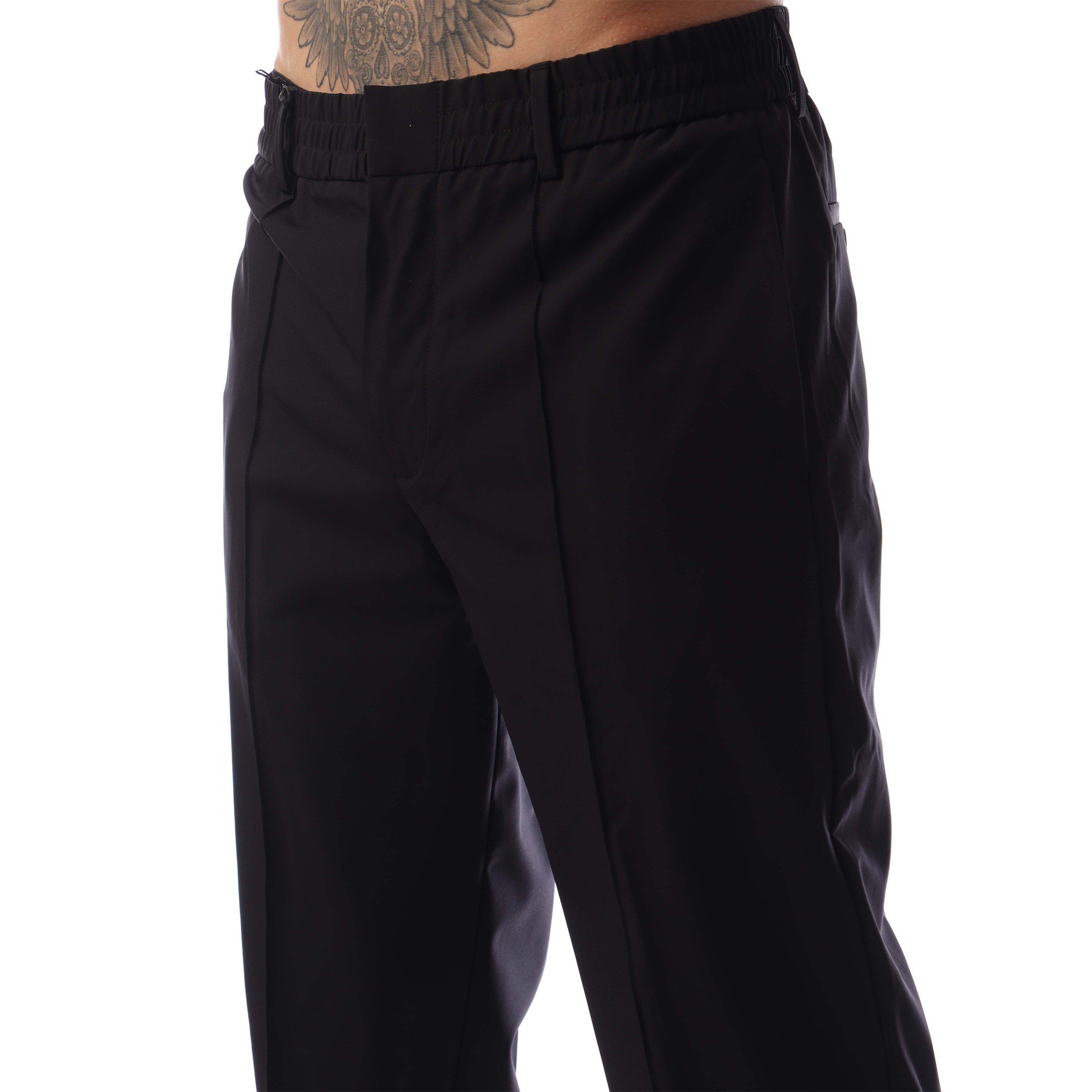 Black - Emporio Armani - Trousers - 4