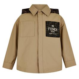 Fendi Logo Jacket Juniors