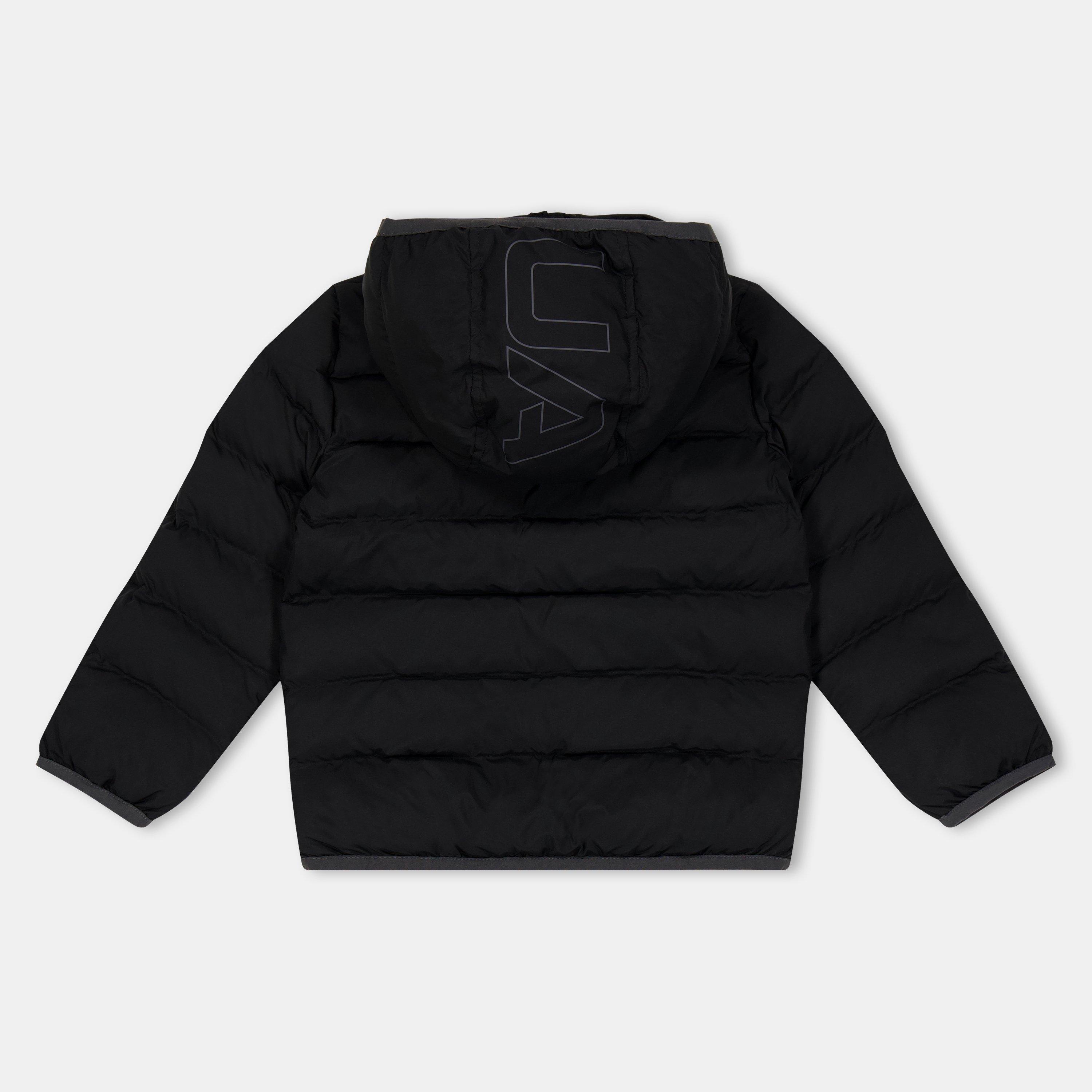 Black/Grey - Under Armour - Kids' Lightweight Puffer Jacket - 2
