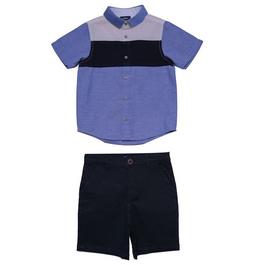 Studio Younger Boys Panel Shirt and Chino Short