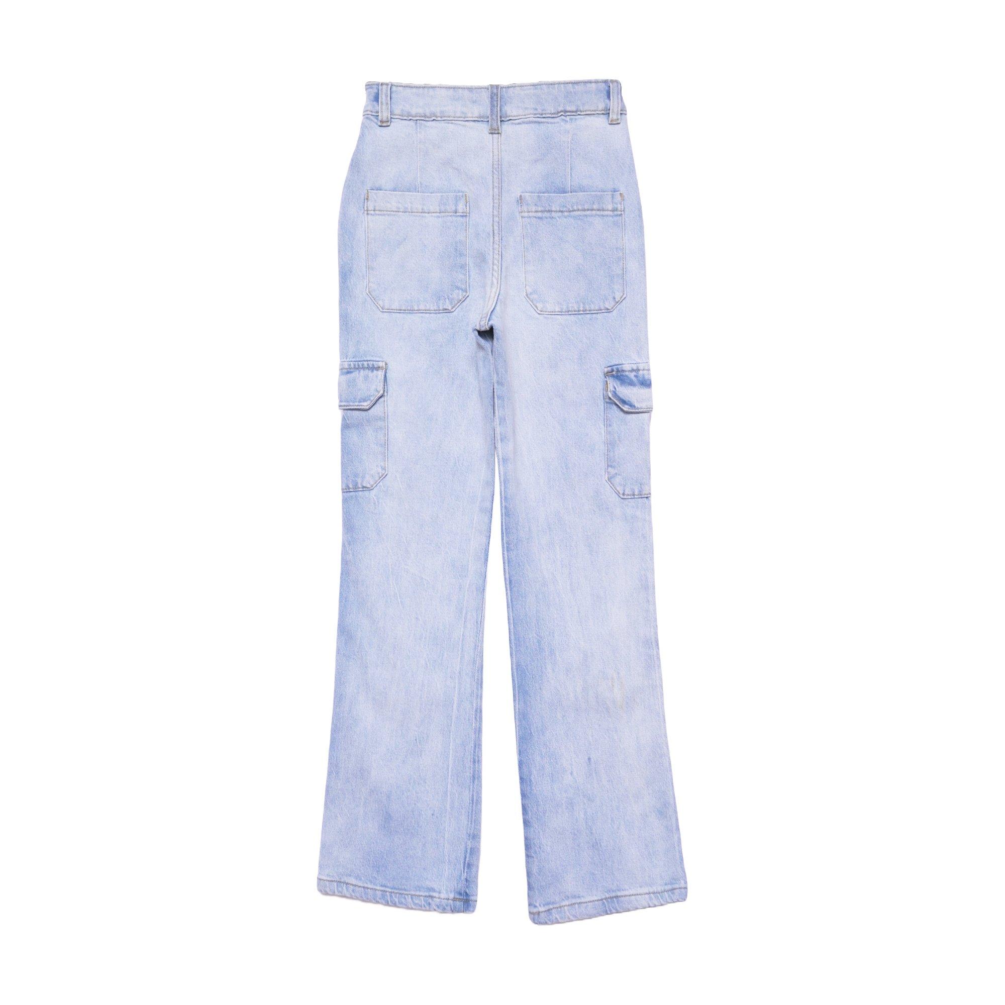 VIŠEPUTNIK - Studio - Frill T-Shirt and Cargo Jeans Set - 5