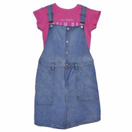 Be You Studio Older Girl T shirt and Short Dungaree