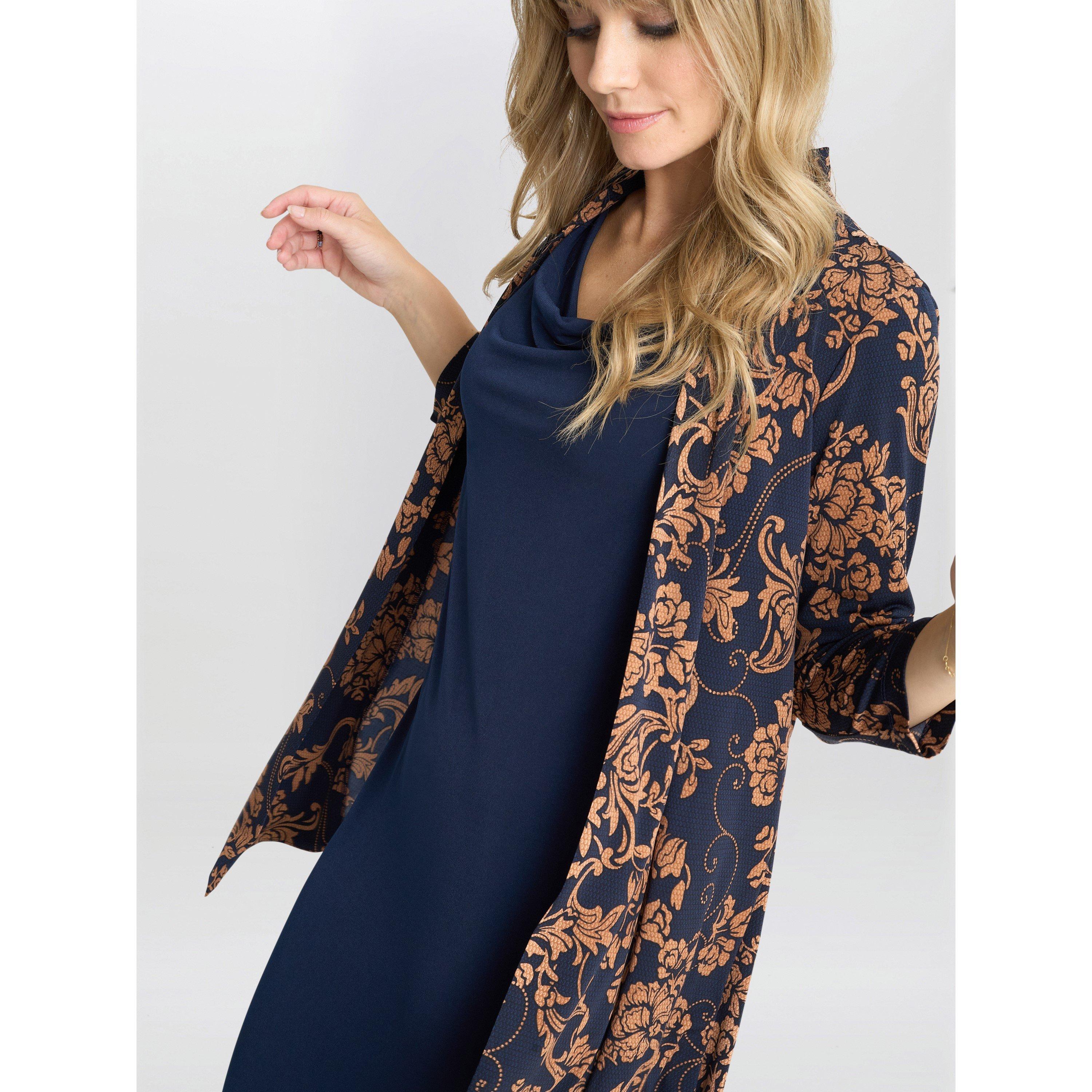 Midnight - Gina Bacconi - Cara Mock Dress And Jacket - 5