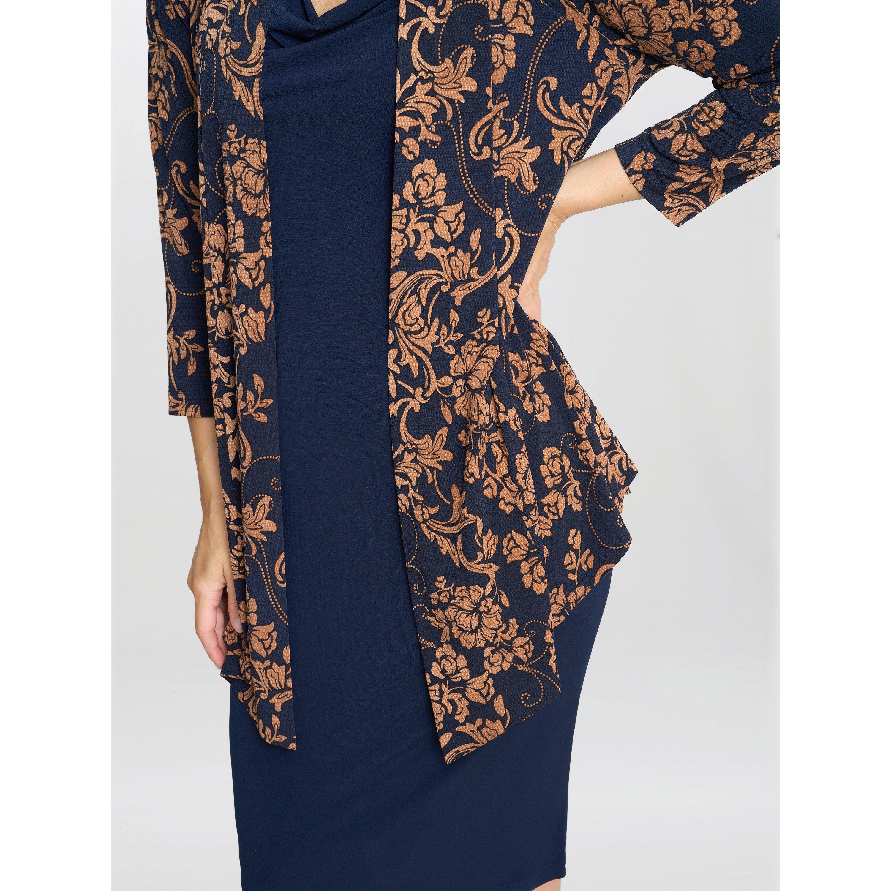 Midnight - Gina Bacconi - Cara Mock Dress And Jacket - 6