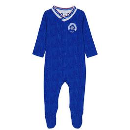 Castore Rangers 90s Retro Home Sleepsuit