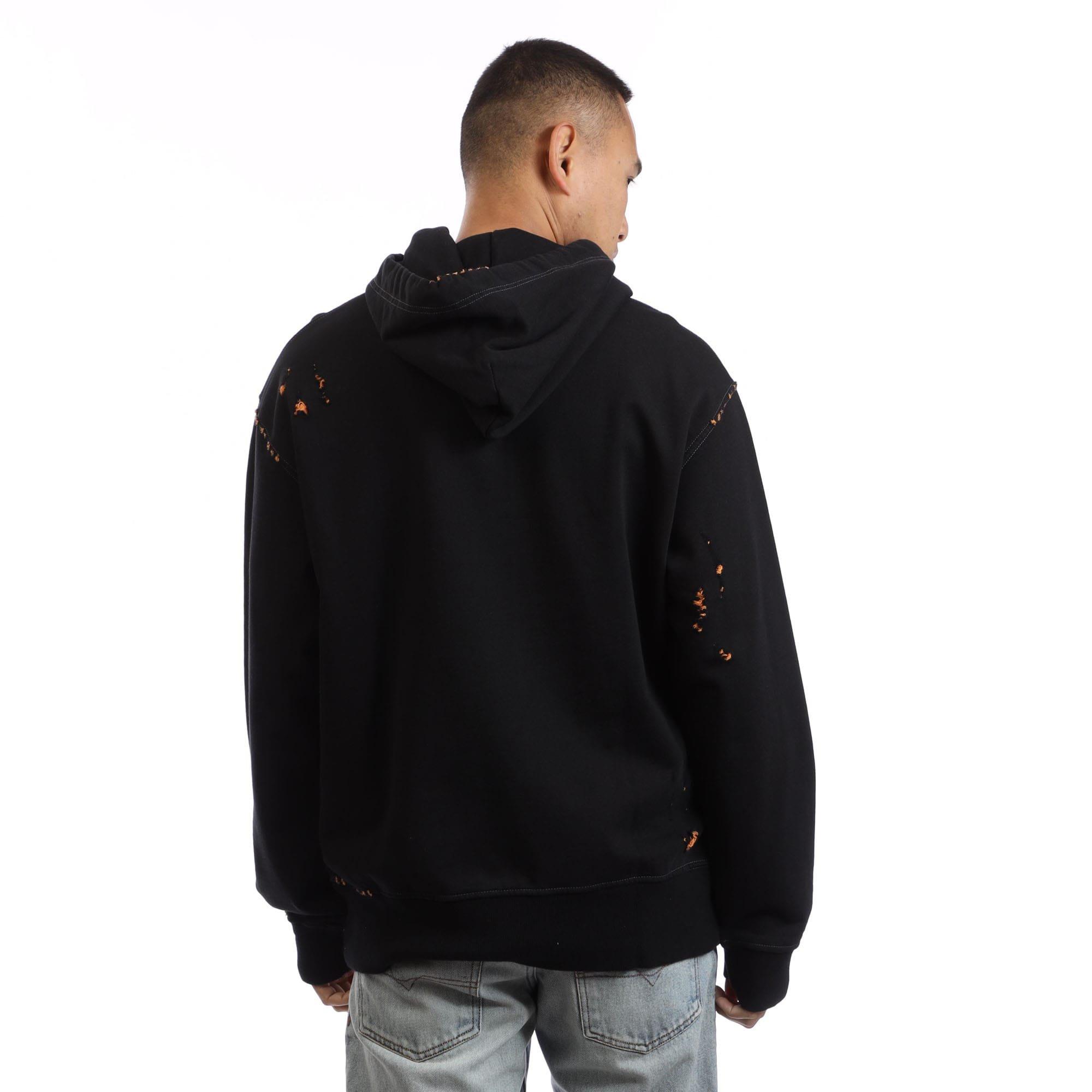 Black - Diesel - S-Macs Hooded Sweatshirt - 2
