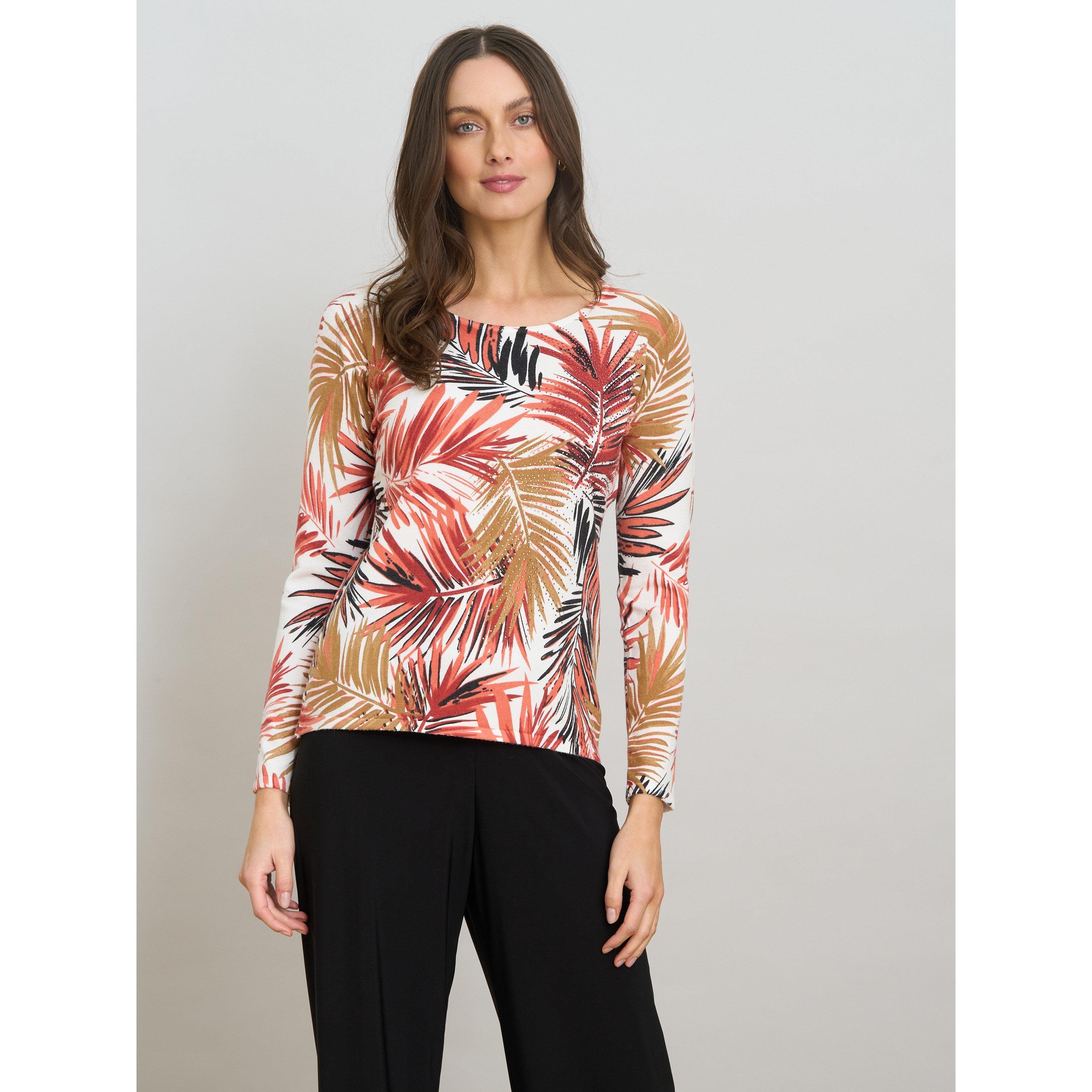 Rust - Gina Bacconi - Nanette Printed Jumper - 2