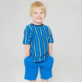 Studio Younger Boys Stripe Top and Short Set